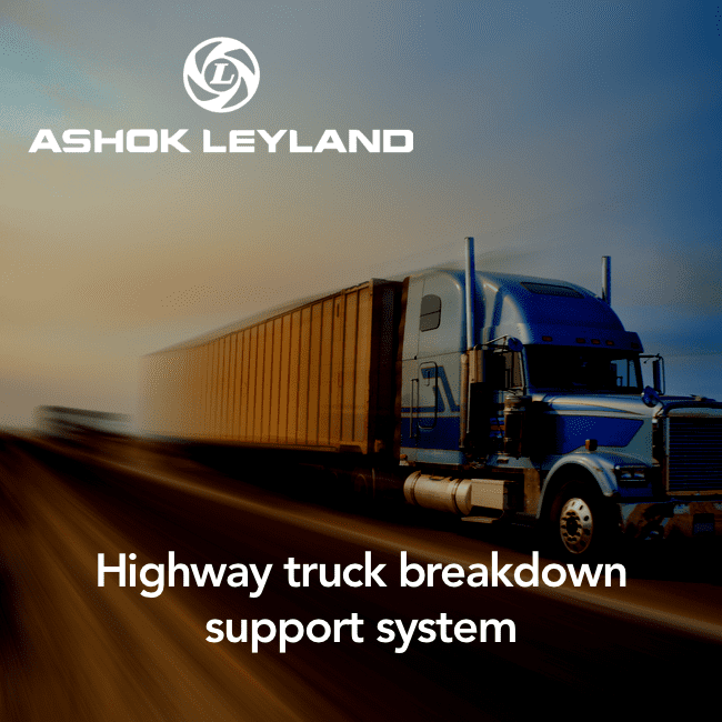 Ashokleyland - highway breakdown