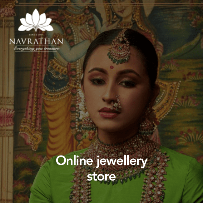 Navrathan - jewellery ecommerce