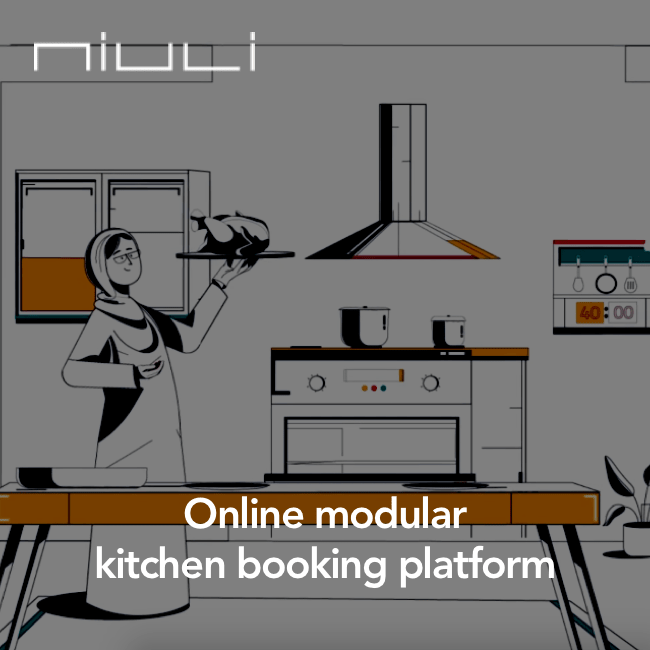 Niuli - modular kitchen booking app