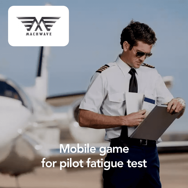 Pilot fatigue testing app